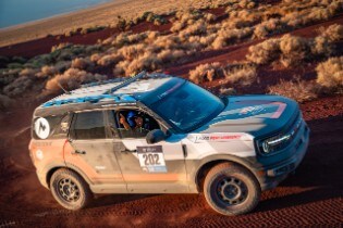 2021 Bronco Sport at 2020 Rebelle Rally